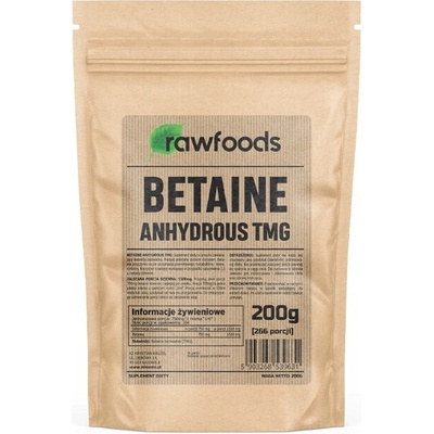 RawFoods Betaine TMG bezvodý v prášku 200 g