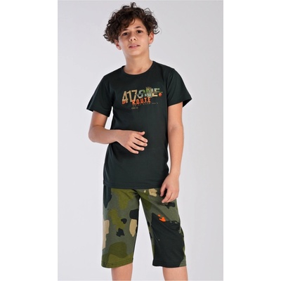 Dětské pyžamo Army černá