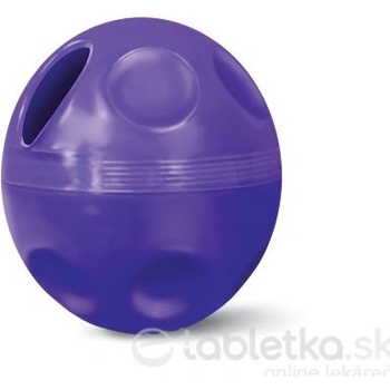 Kong Cat Lopta na dávkovanie pamlskov fialová plast