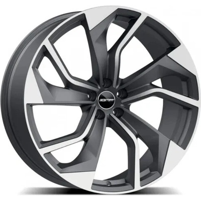 GMP REBEL 8.5X19 5X112 ET35 graphite polished