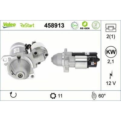Startér VALEO 458913