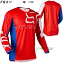 Fox Racing 180 Skew bielo-červeno-modrý