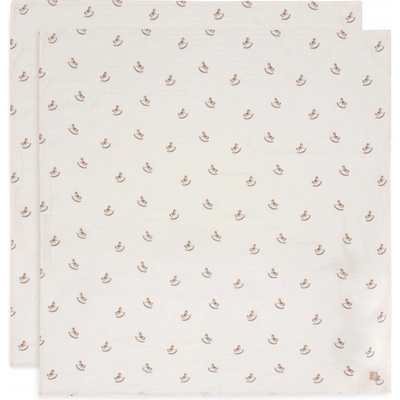 Jollein Plienky zavinovacie 2ks 115x115 cm Nostalgic Ride