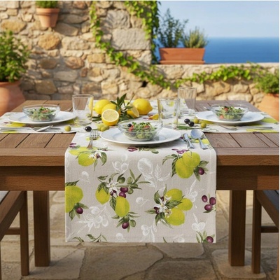 Mondo Italia Behúň citróny s olivami 50x150 cm