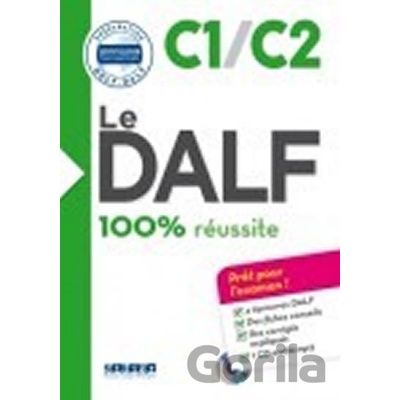 DALF 100% reussite C1/C2 ksiazka + plyta MP3