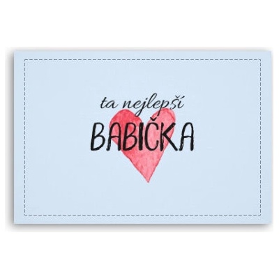 Fotoobraz 90x60 cm střední Ta nejlepší babička