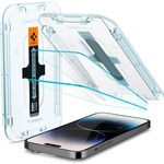 Spigen Протектор за iPhone 14 Pro (комплект 2) - Spigen Glas. tR EZ FIT - Clear