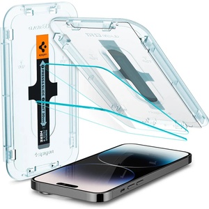 Spigen Протектор за iPhone 14 Pro (комплект 2) - Spigen Glas. tR EZ FIT - Clear