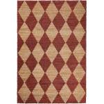 Flair Rugs Теракотен ръчно изработен килим със смес от юта 120x170 cm Effie Diamond - Flair Rugs (503119380201)