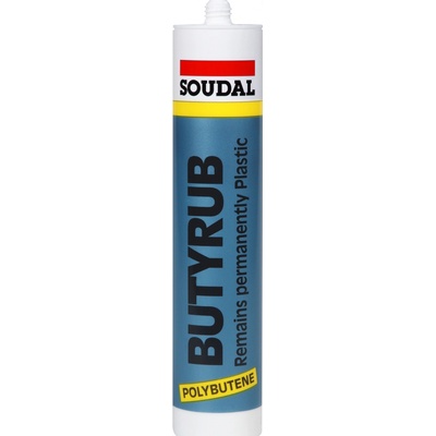 Soudal Butyrub 280 ml čierna