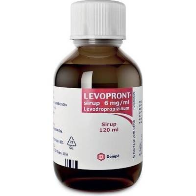 Levopront sirup 6mg/ml sirup 120 ml