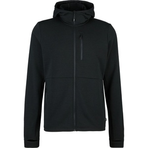 Stoic Мъжко вълнено яке Stoic MerinoWaffleFleece320 NorrdalSt. Zip Hoody Zip-up hoodie - Black (005-6578-0111)