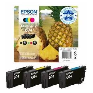 Epson Original 604 Ink Pineapple Multipack 4-color Standard, XP-2200 XP-2205 XP-3200 XP-4205 WF2910DWF WF2930DWF WF2950DWF, ReadyPrint Flex ink tariffs - C13T10G64010