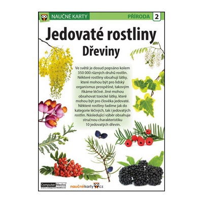 Naučné karty Dřeviny