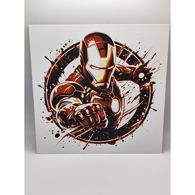 Iron man na stenu