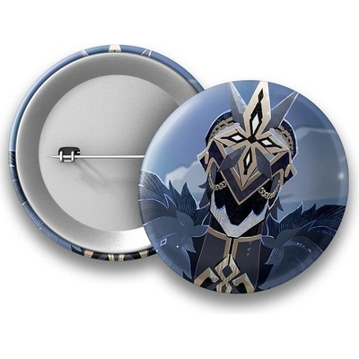 Genshin Impact placka Capitano 50 mm