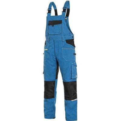 CXS Stretch dámské kalhoty s laclem modré
