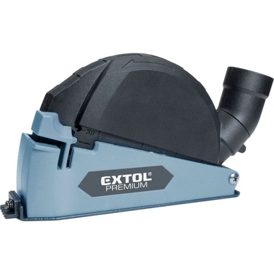 Extol Premium kryt s odsávaním pre uhlovú brúsku na rezanie a drážkovanie, 115-125mm, 8807026