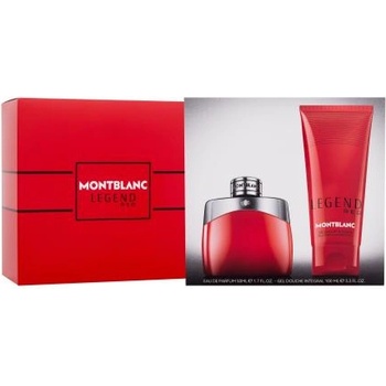 Mont Blanc Legend Red подаръчен комплект: EDP 50 ml + душ гел 100 ml за мъже