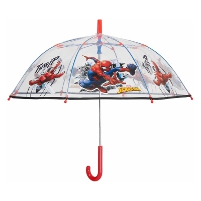 Детски прозрачен чадър Perletti Kids Spiderman 75395