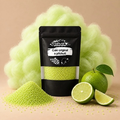 SnackAir Cukr Limetka a sladký popcorn 200 g