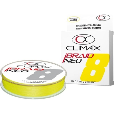 Climax šnúra iBraid NEO yellow 135m 0,14mm 10,1kg