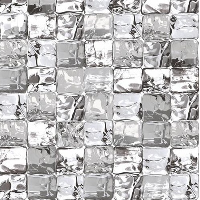 d-c-fix Statická fólie transparentní Ice Cube 216-0030 rozměr 45 cm x 15 m kostky ledu