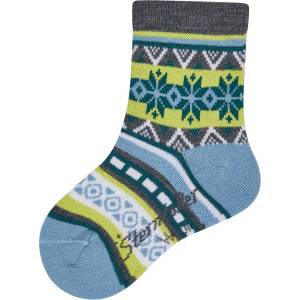 Sterntaler Детски спортни чорапи Sterntaler Kid's Socken Wolle Norweger Sports socks - Blau - размер 31-34 (EU) (207-2521-0117)