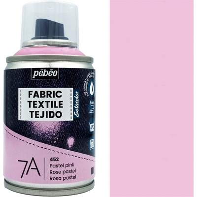 Pebeo barva na textil ve spreji 7A 100 ml 452 Pastel Pink