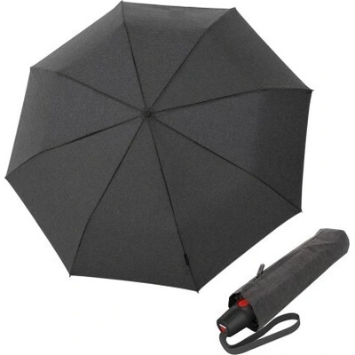 Knirps T.200 Medium Duomatic Melange elegantní plně automatický deštník black