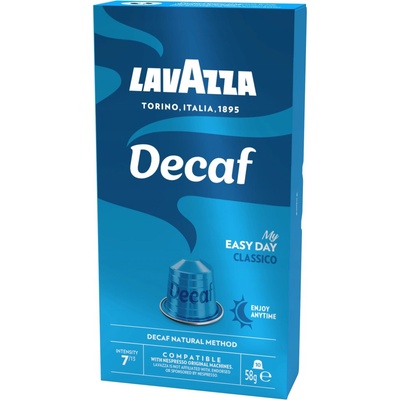 Lavazza decaffeina nespresso kompatibilné hliníkové kapsule 10 x 5,8 g