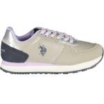 U. S. Polo Assn Детски спортни обувки us polo assn. , Цвят Сребро