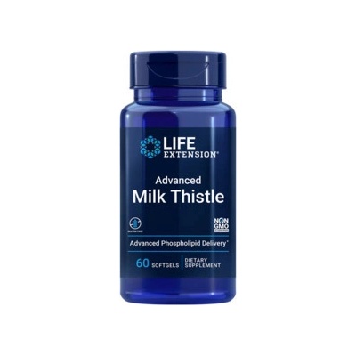 Life Extension Advanced Milk Thistle 60 gélové tablety