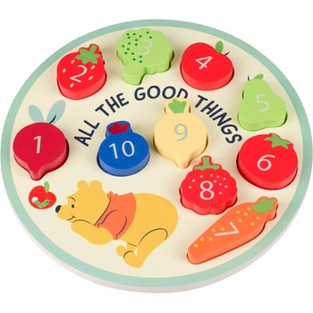 Orange Tree Toys Дървен пъзел за броене - Мечо Пух (fsc®) (ott05012)