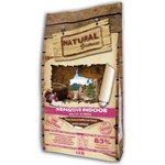 Natural Greatness Sensitive Indoor 83% meat - храна подходяща за израснали и възрастни котки, кастрирани, с наднормено тегло, гледани вкъщи, с 83% месо 15 кг ASC39SI15