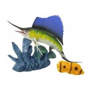 LEAN Toys Figurine Fish Swordfish Swordfish Coral Reef Fish