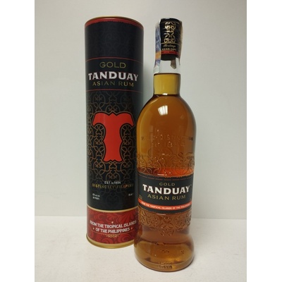 Tanduay Gold Rum 40% 0,7 l (tuba)