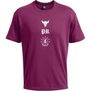 Under Armour Тениска Under Armour Men's Short-Sleeve Terry Regular Fit T-Shirt - Purple