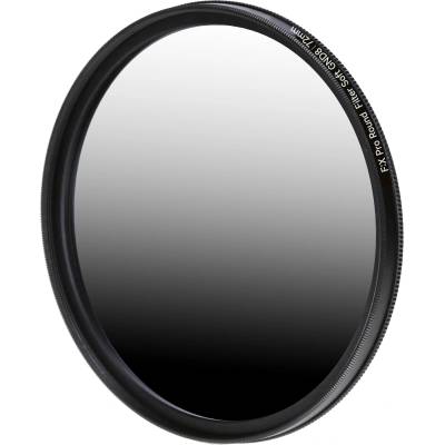 Rollei F: X Pro gray gradient round filter Soft GND 8 screw filter with rotating ring for adjusting the gradient along the axis of rotation Ideal for landscape and architectural photography (72 mm)
