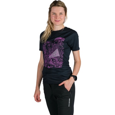 Northfinder Dámske outdoorové technické tričko CASSIE black