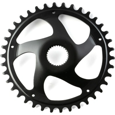 Prevodník Bosch 38 z/reťazová linka 52,0mm, na pohon Bosch 4 gen., KMC, čierny