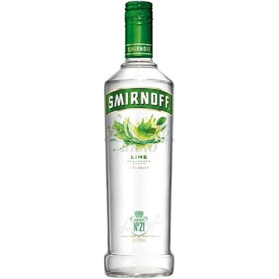 Smirnoff LIME 37,5% 0,7 l (holá láhev)