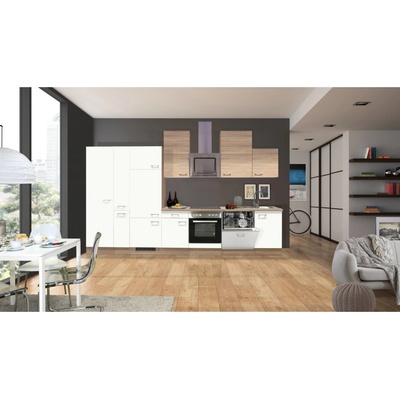 Flex Well Kuchyňa Florida 360 cm/typ 2 chlad./rúra/varná doska/digestor/umývačka