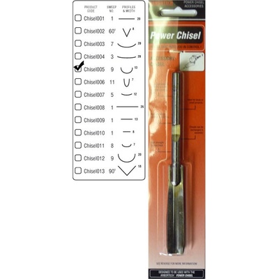 Nahradné dlato Arbortech gulate 13mm zaoblenie 9mm