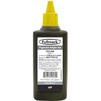 Compatible Универсално пигментно мастило за мастилени касети - 100 мл - жълто