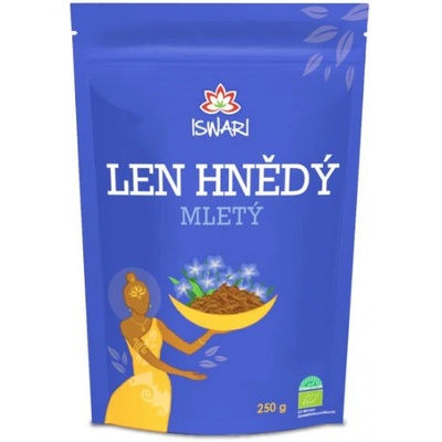 Iswari Bio Hnedy Ľan mletý 250 g