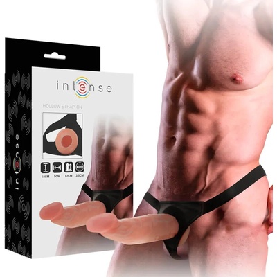 Intense Hollow Strap-On Extender 18 X 3.5 Cm