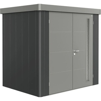 Biohort Neo 1B var 3.2 dvojkrídlové dvere 222 x 166 cm sivý kremeň/tmavosivý