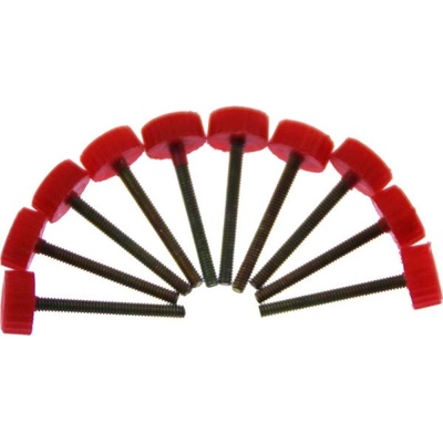 ASTRA Винт M2x19mm с пластмасова глава червена (10)