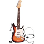 Bontempi Rock On - Електронна китара с микрофон и каишка, 67 см (241320)
